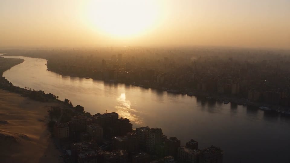 A frame from the background film.